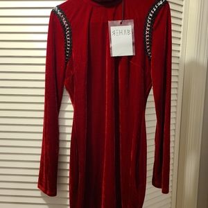 Rehab Velvet Dress